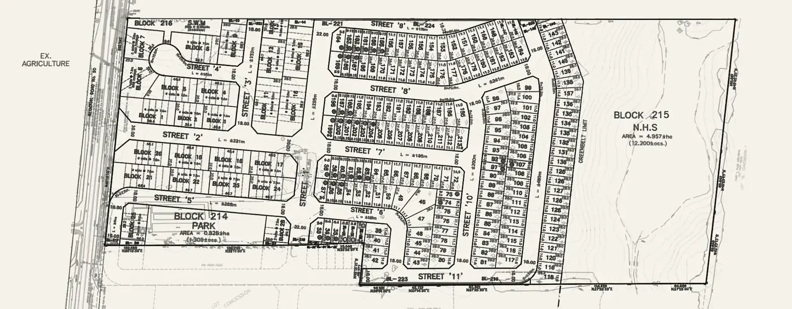 Concept plan for Project North Hill